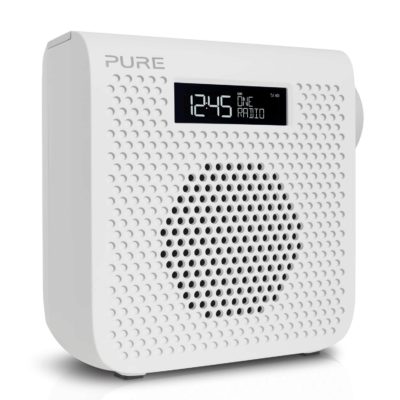 Pure ONE Mini Series 3 Portable DAB/FM Clock Radio in Cool White Pure ONE Mini Series 3 Portable DAB/FM Clock Radio in Cool White